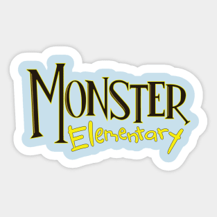 Monster Elementary Sticker